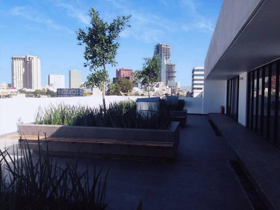 Secure, Central And Quiet Apartment Work Or Travel Cidade do México Exterior foto